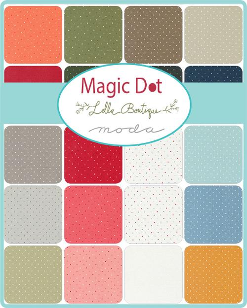 MAGIC DOT FLAX - Moda Fabrics designed by Lella Boutique - 5230 40