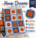 Slam Dunk Quilt Pattern by Allison Harris
