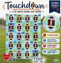 Touchdown Quilt Pattern by Allison Harris