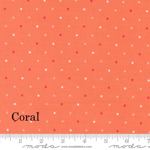 MAGIC DOT CORAL - Moda Fabrics designed by Lella Boutique - 5230 11