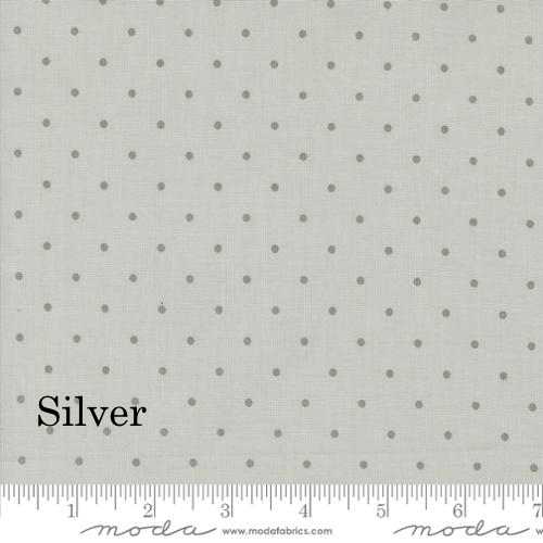 MAGIC DOT SILVER - Moda Fabrics designed by Lella Boutique - 5230 17