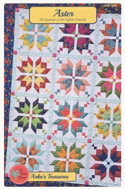 Aster Quilt Pattern by Heather Peterson
