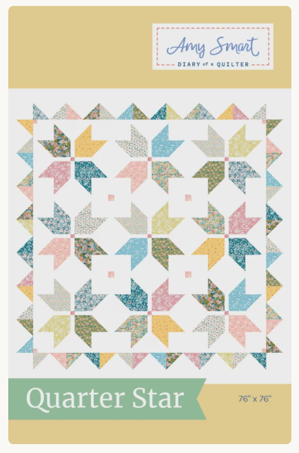 Quarter Star Quilt Pattern from Amy Smart - Diary of a Quilter