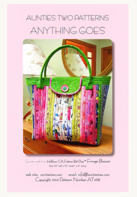 Anything Goes Quilt Bag Pattern by Carol McLeod