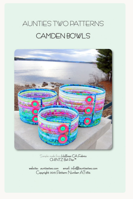 Camden Bowls Quilted Pattern by Carol McLeod