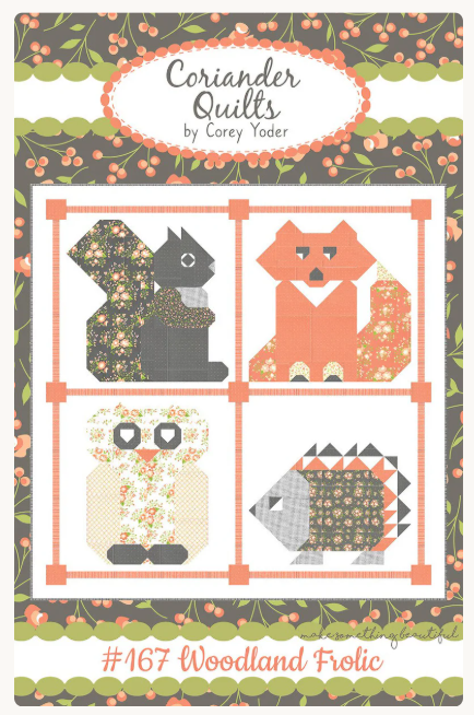 Woodland Frolic Quilt Pattern from Coriander Quilts