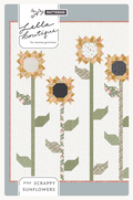 Scrappy Sunflowers Quilt Pattern from Lella Boutique by Vanessa Goertzen
