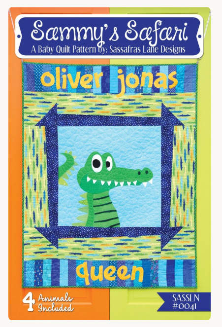 Sammy's Safari Quilt Pattern from Sassafras Lane Designs by Shayla & Kristy Wolf