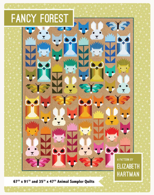 Fancy Forest Quilt Pattern by Elizabeth Hartman