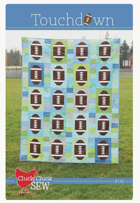 Touchdown Quilt Pattern by Allison Harris