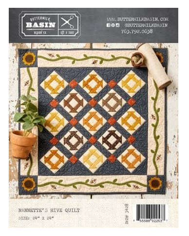 Nannette's Hive Quilt Pattern by Stacy West