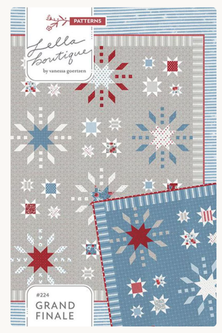 Grand Finale Quilt Pattern from Lella Boutique by Vanessa Goertzen