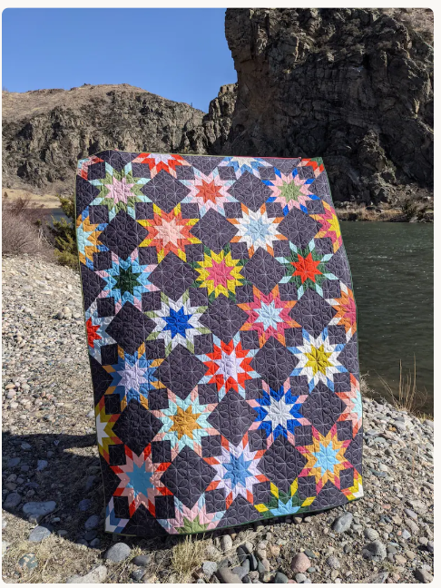 Not Alone Star Quilt Pattern by Lindlee Smith