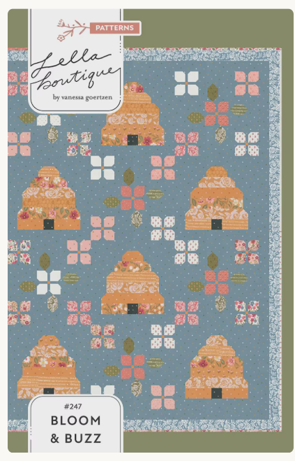 Bloom & Buzz Quilt Pattern from Lella Boutique by Vanessa Goertzen