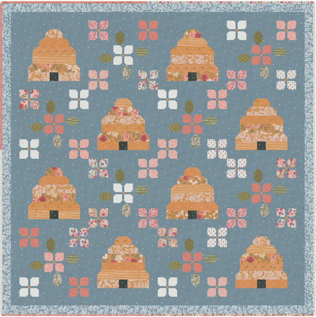 Bloom & Buzz Quilt Pattern from Lella Boutique by Vanessa Goertzen