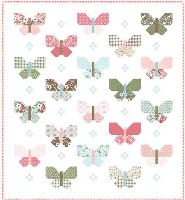 Flutter Quilt Pattern from Lella Boutique by Vanessa Goertzen
