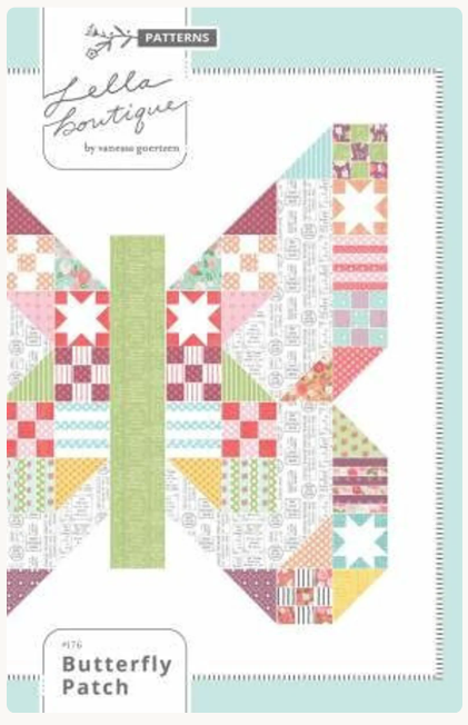 Butterfly Patch Quilt Pattern from Lella Boutique by Vanessa Goertzen
