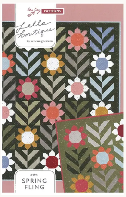 Spring Fling Quilt Pattern from Lella Boutique by Vanessa Goertzen