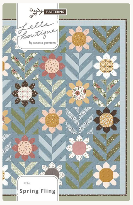 Spring Fling Quilt Pattern from Lella Boutique by Vanessa Goertzen