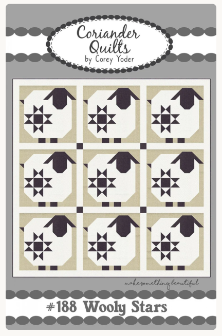 Wooly Stars Quilt Pattern from Coriander Quilts