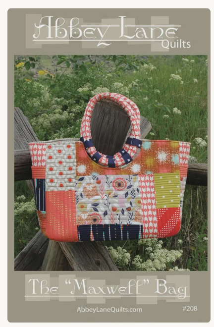 The Maxwell Quilted Bag Pattern from Abbey Lane Quilts