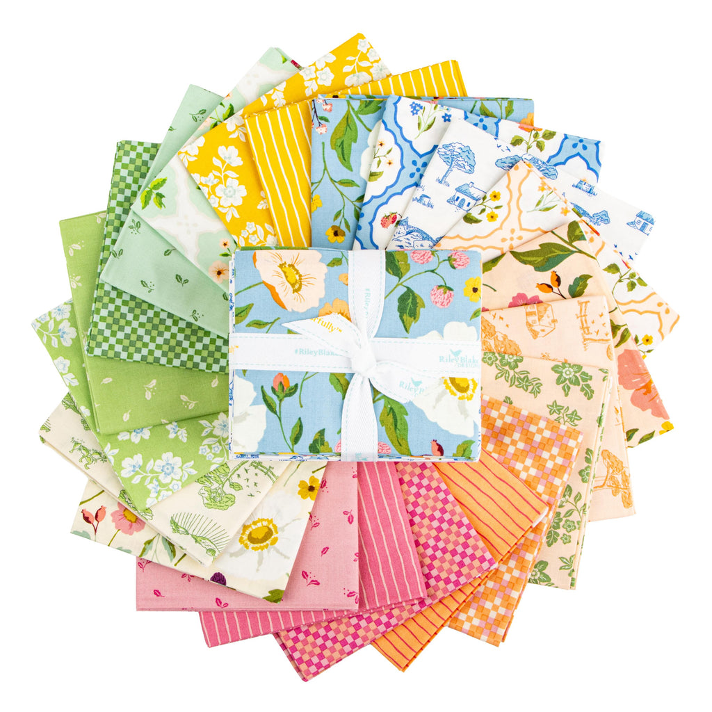 Virginia Rose Fat Quarter Bundle, 21 Pcs.