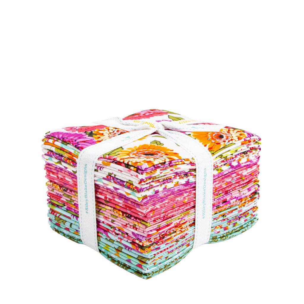 Zinnias Fat Quarter Bundle, 21 Pcs.