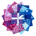 Expressions Batiks Daisy Dots Fat Quarter Bundle A, 14 Pcs.