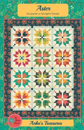 Aster Quilt Pattern by Heather Peterson