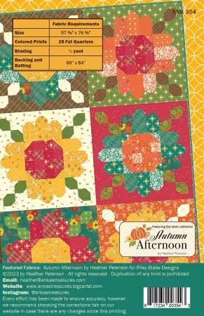Zinnia Seeds Quilt Pattern by Heather Peterson
