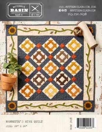 Nannette's Hive Quilt Pattern by Stacy West