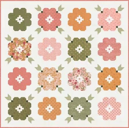 Vintage Blooms Quilt Pattern from Lella Boutique by Vanessa Goertzen