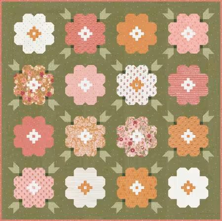 Vintage Blooms Quilt Pattern from Lella Boutique by Vanessa Goertzen