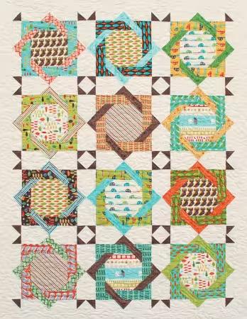 Little Scraps Camping in Style Quilt Pattern from This and That by Sherri Falls