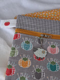 Lori Holt Project Bag – Sewing, Cross Stitch, Quilted Cotton (Charms Sold Separately)