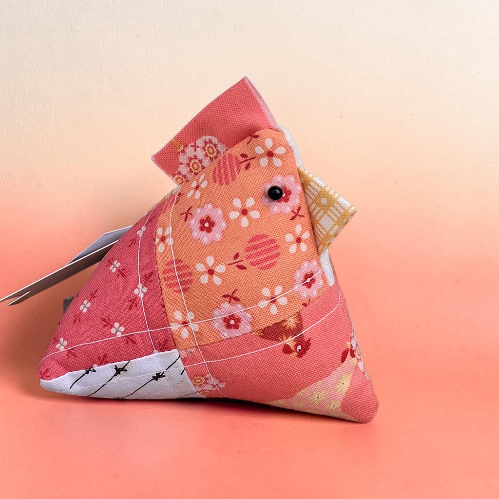 Patchwork Chicken Pin Cushion