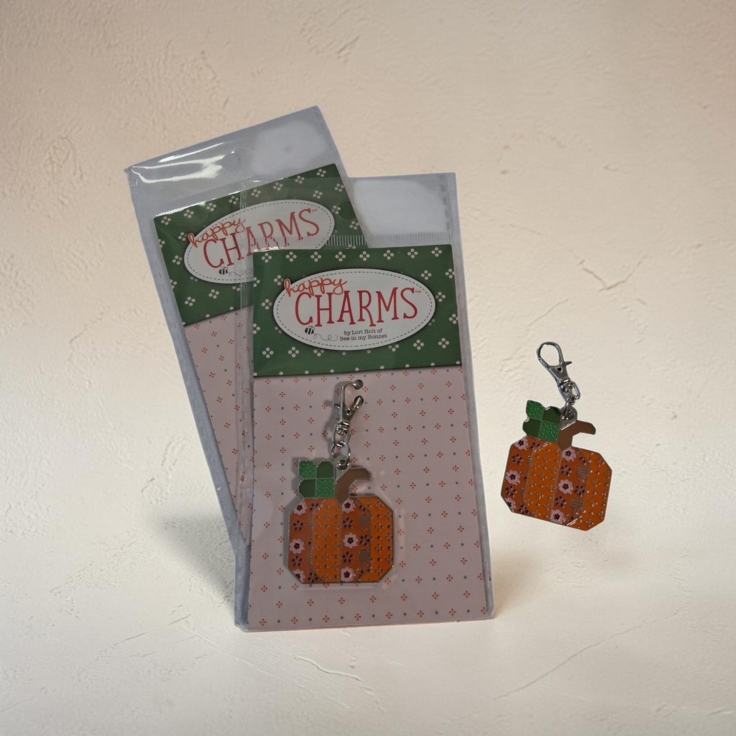 The Pumpkin Happy Charm by Lori Holt